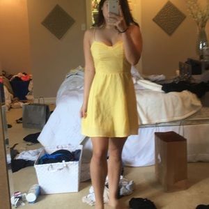 Yellow dress